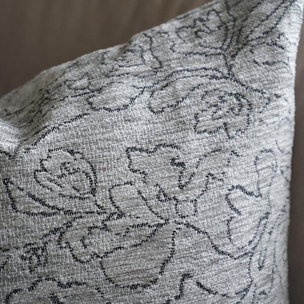 Διακοσμητική Μαξιλαροθήκη (50x50) Gofis Home Aradia Pearl Grey 430/15