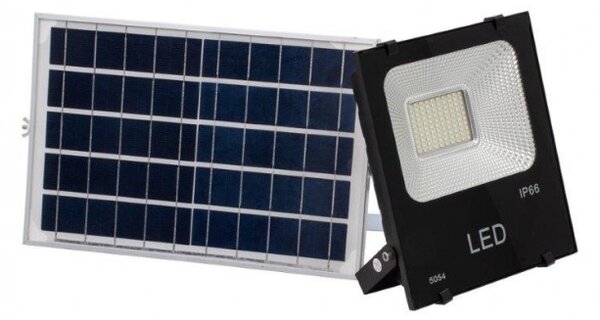 Ηλιακός Προβολέας LED 50W 6000K SOL/ΠΡΟΒ/000 ASA SOL/ΠΡΟΒ/000 Μαύρο