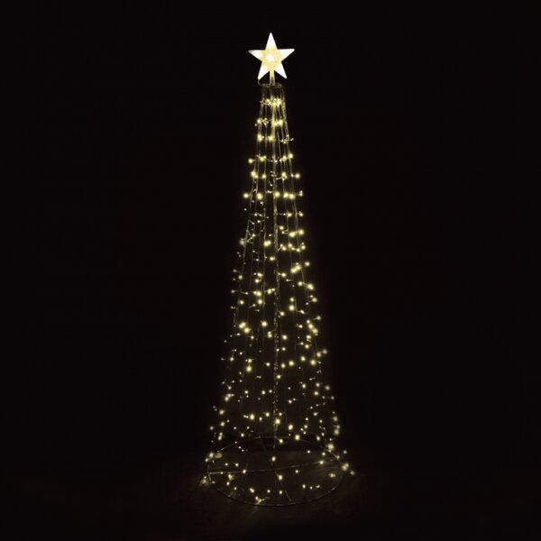 Λαμπάκια Σειρά Christmas Tree Star 384 LED Πράσινο Θερμό Φως Flash IP44 10μ Καλώδιο X0838411139 από την ACA X0838411139