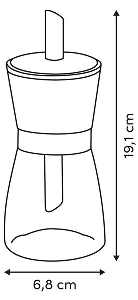 Ζαχαριέρα Σερβιρίσματος (Φ6.8x19.1) F-V Tall 217618