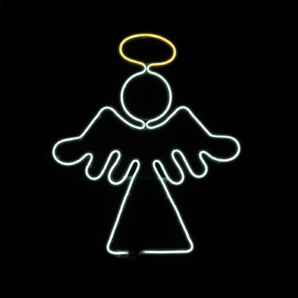 Φωτοσωλήνας Angel 350 Neon LED 3μ Θερμό-Ψυχρό Φως IP65 133x30cm 1,5μ Καλώδιο X083501123 ACA X083501123