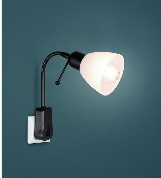 Απλίκα Φωτιστικό Τοίχου LED IP54 Ligara 8911211-32 Trio Lighting 8911211-32 Μαύρο