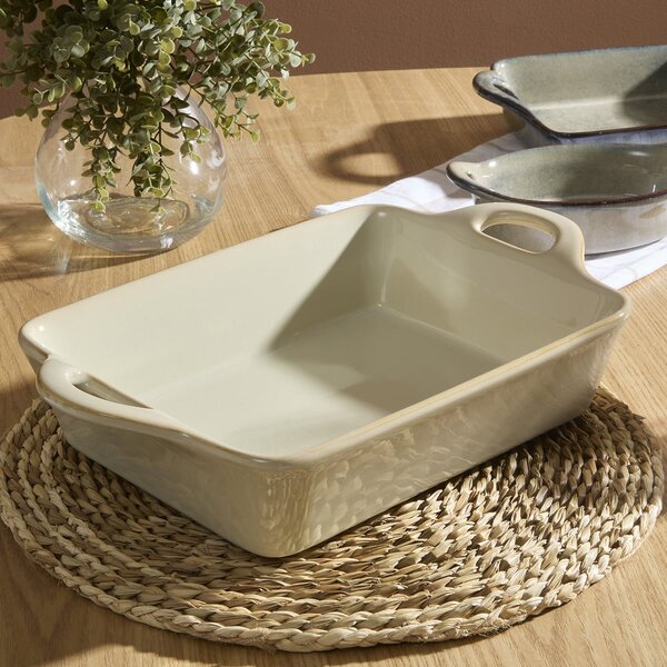 Πυρίμαχο Σκεύος Ορθογώνιο (38.2x23x8.5) S-D Terre Beige 217898B