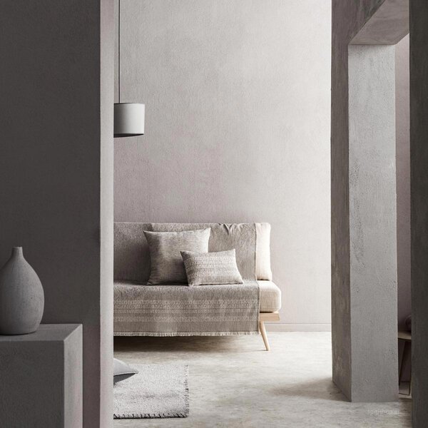 Ριχτάρι Πολυθρόνας (180x180) Gofis Home Calma Grey 395/15
