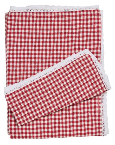 Τραπεζομάντηλο (140x180) Das Home 0915 Red