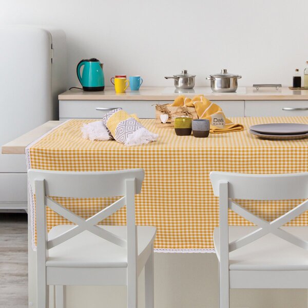 Τραπεζομάντηλο (140x180) Das Home 0914 Orange