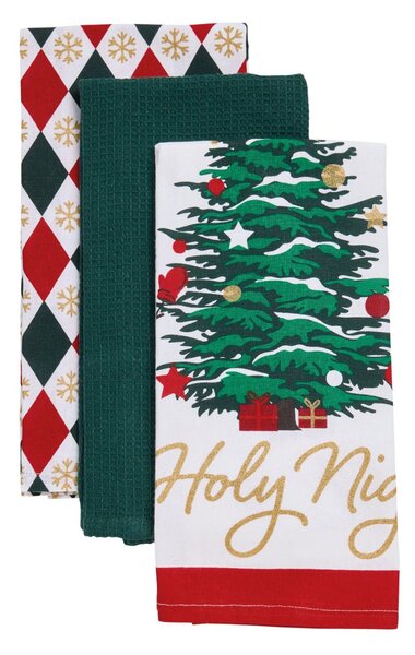 Χριστουγεννιάτικο Σετ Δώρου (4τμχ) Das Home Christmas 0911 Red
