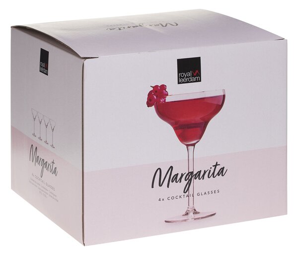 Ποτήρια Κοκτέιλ Μαργαρίτας 300ml (Σετ 4τμχ) S-D Margarita 154321