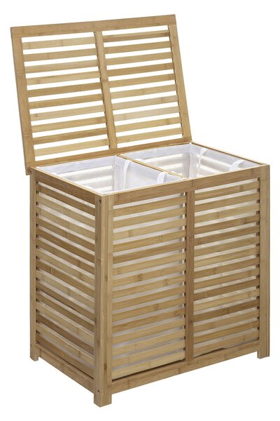 Καλάθι Απλύτων 2 Θέσεων (58x40x60) F-V Sicela Bamboo 160823A