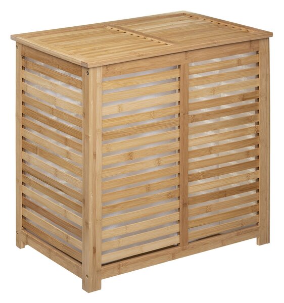 Καλάθι Απλύτων 2 Θέσεων (58x40x60) F-V Sicela Bamboo 160823A
