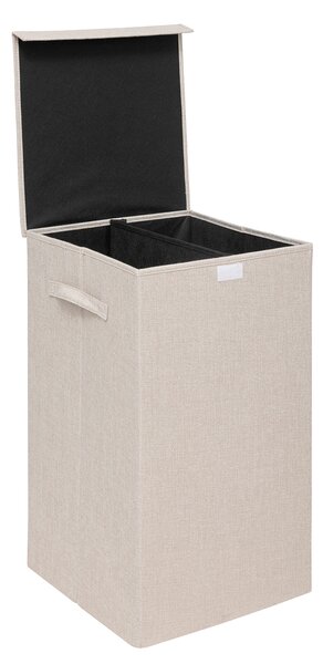 Καλάθι Απλύτων 2 Θέσεων 74Lit (37x36.5x60) F-V Colors Linen 206923O