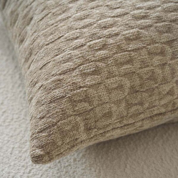 Διακοσμητική Μαξιλαροθήκη (50x50) Gofis Home Ondine Beige 184/06