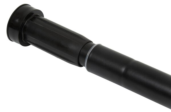 Πτυσσόμενος Βραχίονας Μπάνιου 70-120cm F-V Black 105403A