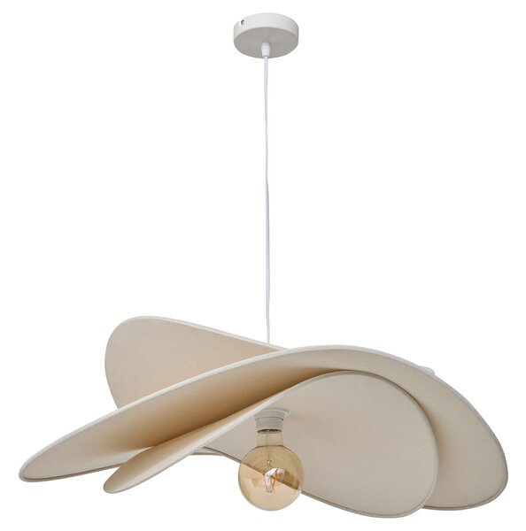 Φωτιστικό Οροφής Μονόφωτο A-S Alara Beige 213718
