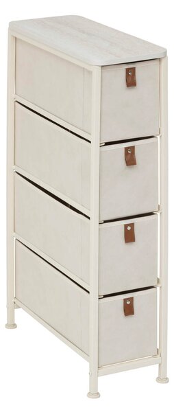 Συρταριέρα 4 Θέσεων (48x20x77) F-V Tissa Beige 130140A