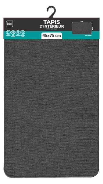 Πατάκι (45x75) L-C Simeo Charcoal Grey 1741529
