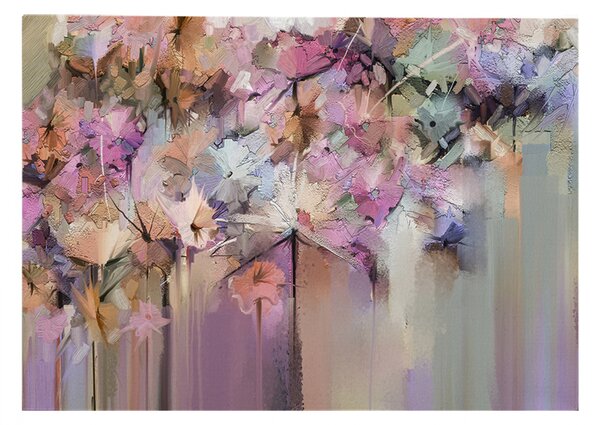 ΠΙΝΑΚΑΣ ΚΑΜΒΑΣ PASTEL FLOWERS FB97197.03 100X3X70 εκ