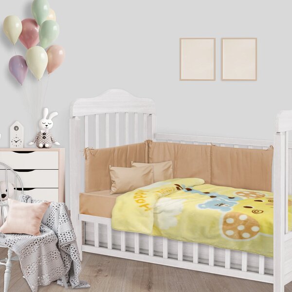 Κουβέρτα Κούνιας Βελουτέ Happy Baby (6615) Das Baby