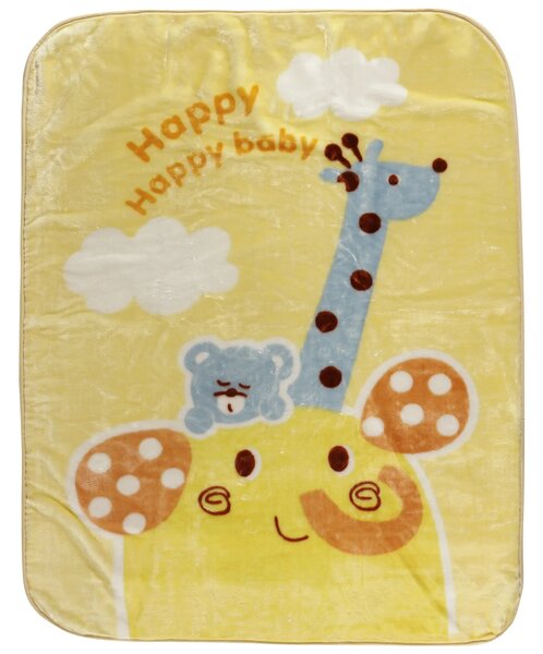 Κουβέρτα Κούνιας Βελουτέ Happy Baby (6615) Das Baby