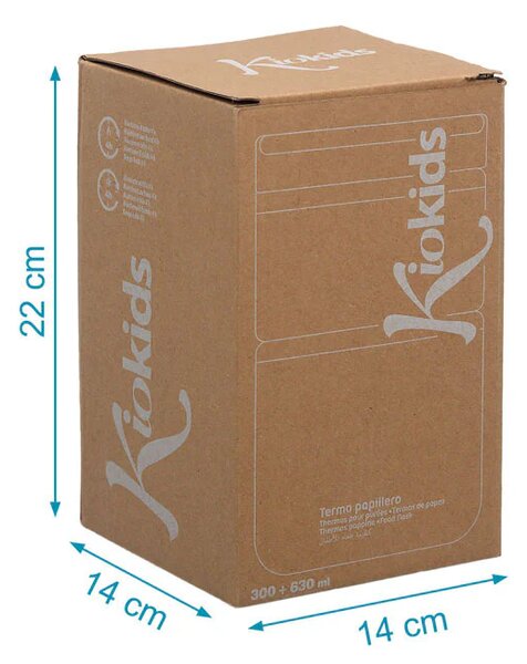Βρεφικό Θερμός Φαγητού 930ml Kiokids Μέντα 6630