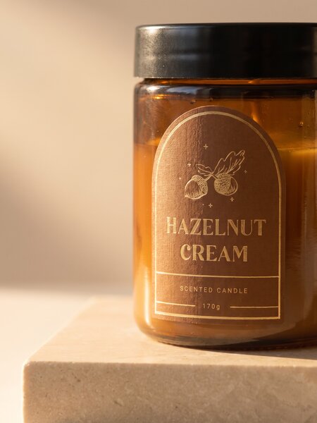 Sinsay - Αρωματικό κερί Hazelunt Cream - χρυσο-καφε
