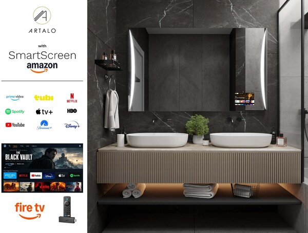 Καθρέφτης με φωτισμό LED M15 premium