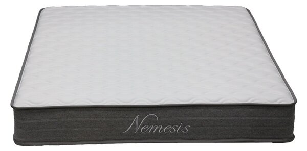 Στρώμα με ελατήρια pocket διπλής όψης 19 cm Nemesis Pako World Λευκό 120x200x22 cm