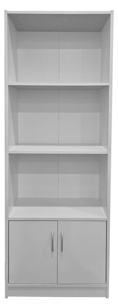Βιβλιοθήκη Tekaro Λευκή 60x29x166 cm