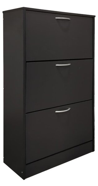 Παπουτσοθήκη Savaz Σκούρο Γκρι 60x24x114 cm
