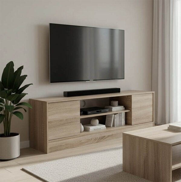 Έπιπλο TV Sasa Sonoma 120x35x41.5 cm