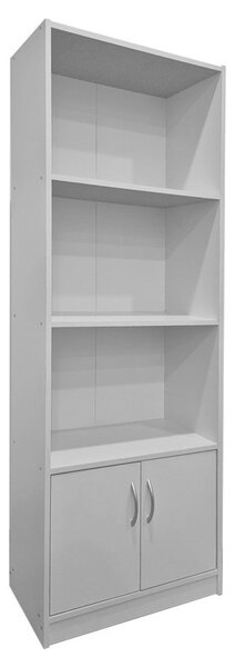 Βιβλιοθήκη Tekaro Λευκή 60x29x166 cm