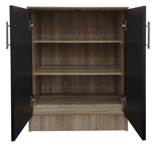Παπουτσοθήκη Souken Ανθρακί 60x40x80 cm