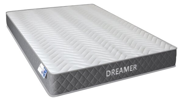 Στρώμα διπλής όψης με ελατήρια pocket, Dreamer, Λευκό, 140x190x20 cm