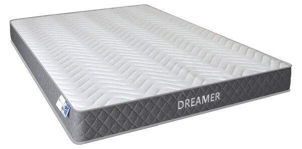Στρώμα διπλής όψης με ελατήρια pocket, Dreamer, Λευκό, 160x200x20 cm
