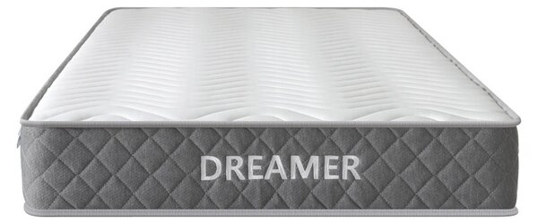 Στρώμα διπλής όψης με ελατήρια pocket, Dreamer, Λευκό, 100x200x20 cm