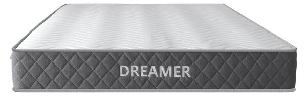 Στρώμα διπλής όψης με ελατήρια pocket, Dreamer, Λευκό, 140x190x20 cm