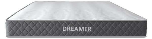 Στρώμα διπλής όψης με ελατήρια pocket, Dreamer, Λευκό, 160x200x20 cm