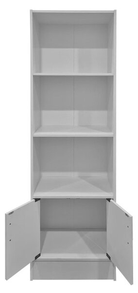 Βιβλιοθήκη, Tekaro, Pako, Λευκό 57x33x180 cm