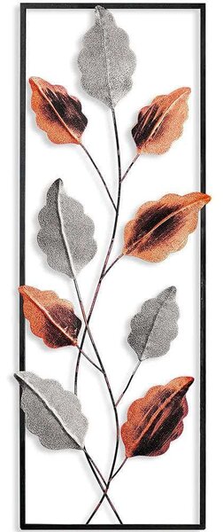 Διακοσμητικό Τοίχου Fagus 930DYU1203 32x90cm Silver-Copper Wallity