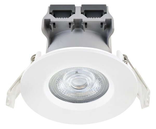 MEGAMAN LED χωνευτός προβολέας Matter Tego, λευκός, RGBW, IP65, έξυπνος, ρυθμιζόμενος, Λευκό, Μπάνιο, Πλαστικό
