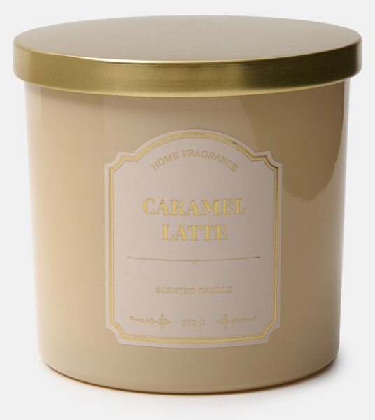 Sinsay - Αρωματικό κερί Carmel Latte - κρεμ