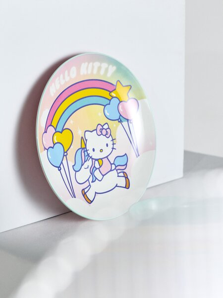 Sinsay - Κεραμικό πιάτο Hello Kitty - πολυχρωμο