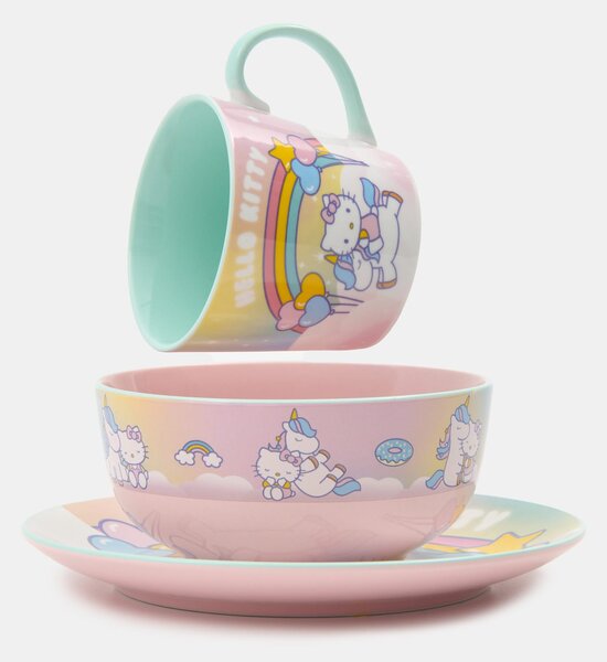 Sinsay - Κεραμικό πιάτο Hello Kitty - πολυχρωμο