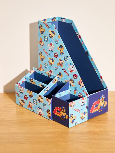 Sinsay - Σετ οργανωτών γραφείου 3 pack PAW Patrol - ανοιχτο μπλε