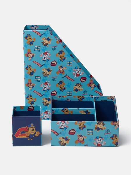 Sinsay - Σετ οργανωτών γραφείου 3 pack PAW Patrol - ανοιχτο μπλε