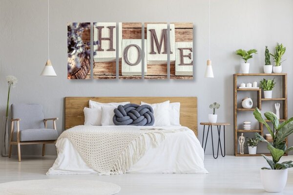 Πεντάπτυχος πίνακας γράμματα Home