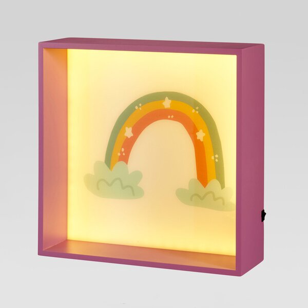 Διακοσμητικό Τοίχου Με Led (30x10x30) K-M Rainbow DD1200020