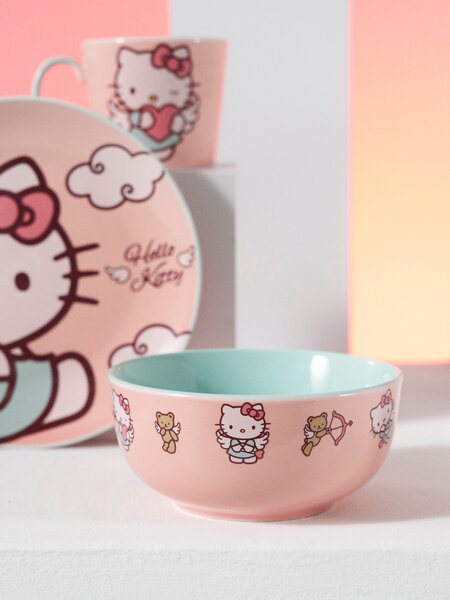 Sinsay - Κεραμικό μπολ με στάμπα Hello Kitty - πολυχρωμο
