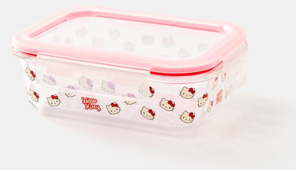 Sinsay - Γυάλινο δοχείο τροφίμων με καπάκι Hello Kitty - clear