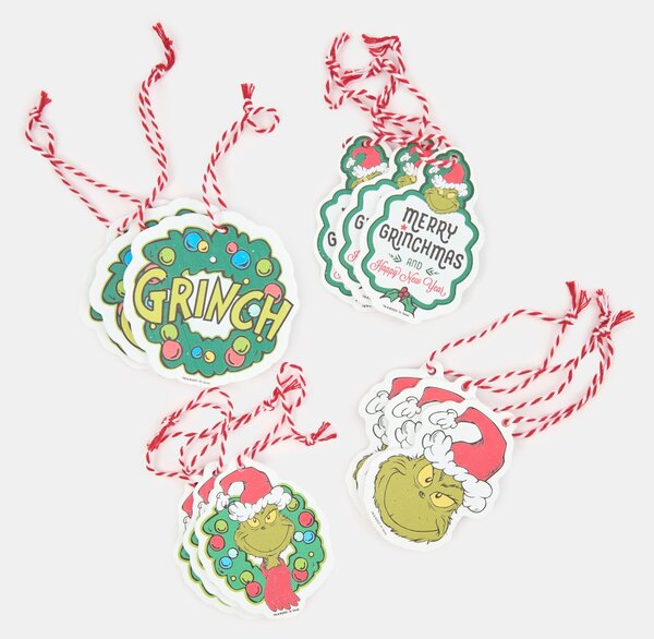 Sinsay - Σετ με 12 χριστουγεννιάτικα διακοσμητικά Grinch - πολυχρωμο